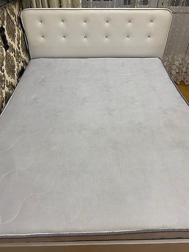 Çarpayılar: İki nəfərlik çarpayı və döşək dəsti - Ölçü: təxmini 160x200 sm — 5