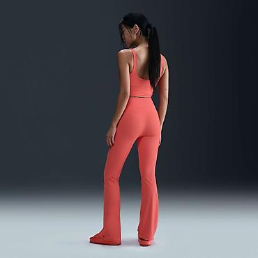 vikend torba: NIKE Zenvy Rib Women's High-Waisted Flared Leggings vel. S NOVO HJ — 6