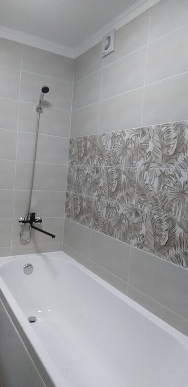 Укладка плитки: Гидроизоляционные работы, Подготовка стен для укладки, Подготовка стен для грунтовки | Керамическая плитка, Керамогранитая плитка, Мозаичная плитка | Диагональная укладка, Горизонтальная укладка, Раскладка в разбежку Больше 6 лет опыта — 6