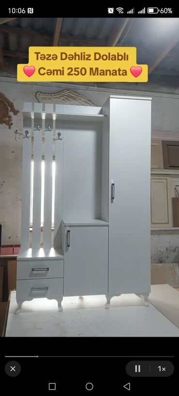 Dolablar: Düz dolab, Dəhliz dolabı — 6