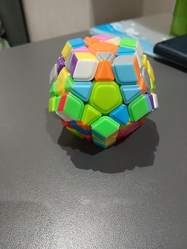 Rubik kubu: Məhsul: Rəngarəng Megaminx (dodekaedr) tipli rubik tapmacası - Forma — 2