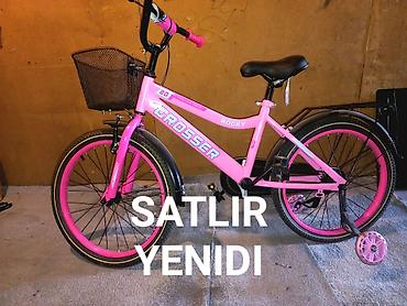 velosiped satisi islenmis: Yeni İki təkərli Uşaq velosipedi 20", sürətlərin sayı: 21, Ödənişli çatdırılma, Pulsuz çatdırılma, Ünvandan götürmə — 3