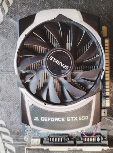 Компьютеры, ноутбуки и планшеты: Видеокарта Gigabyte GeForce GTX 650, < 4 ГБ, Б/у