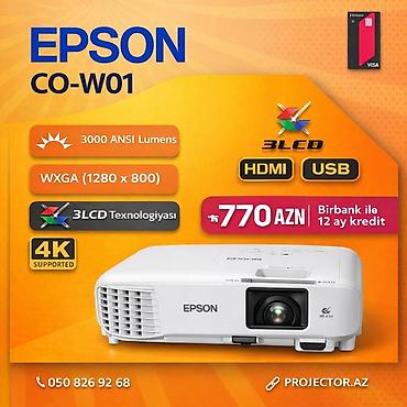 proyektor qiymetleri: Yeni Portativ Proyektor Epson, Ödənişli çatdırılma — 1