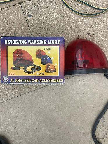 premier hazard siren: Al khateeb car accessories – revolving warning light (rl006) - növ — 1