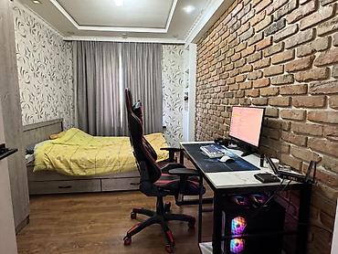совмин бишкек: 3 комнаты, 76 м², Золотой квадрат Индивидуалка, 5 этаж, Косметический ремонт — 4