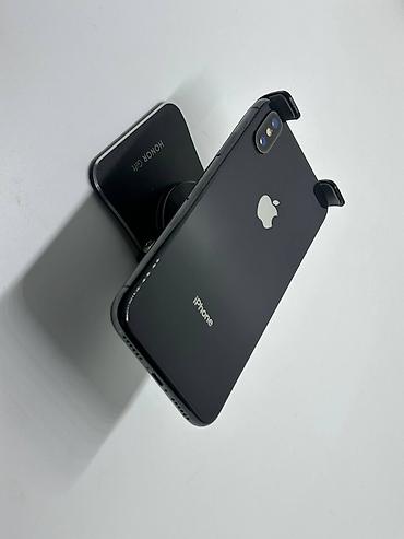 galaxy fold 4: IPhone X, Б/у, 256 ГБ, Черный, Защитное стекло, Чехол, 100 % — 6