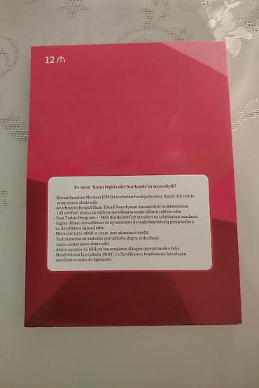 Testlər: - Abituriyentlər və müəllimlər üçün qrammatika üzrə geniş test toplusu — 2