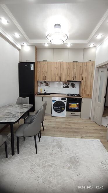 квартиры 5 мкр: 3 комнаты, 64 м², Элитка, 5 этаж, Дизайнерский ремонт