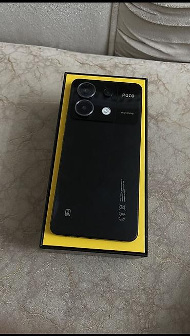 redmi note 16: Poco X6, 256 GB, rəng - Qara, Zəmanət, Sensor, Barmaq izi — 2