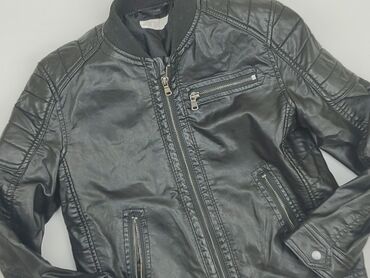 kurtka w kratę dla dziewczynki: Transitional jacket, H&M, 9 years, 128-134 cm, condition - Good