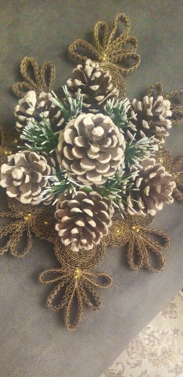 Yeni il oyuncaqları və bəzəkləri: Yeni il ücün əl işləri — 2