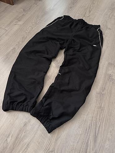 Брюки: Спортивные Мужские брюки, Nike, M, цвет - Черный — 1