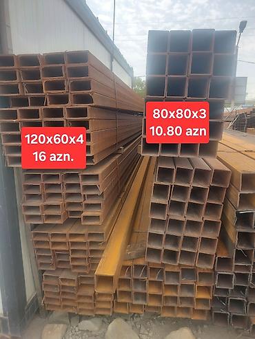 profiler: Müxtəlif ölçülü kvadrat metal profillər. Bu profillər tikinti və — 2