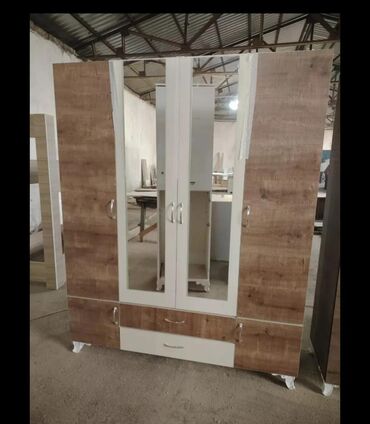 Dolablar: Yeni, Açılan, 4 qapılı Düz dolab, Qarderob, paltar dolabı, Azərbaycan — 11