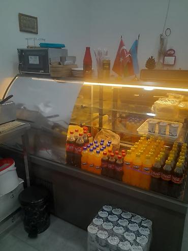 Холодильное оборудование: Soyuducu 2 ay işlənib Kabab ve et mehsullari şirniyyat.Agarti ucun — 1