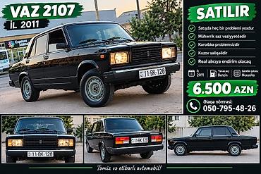 ucuz tap az vaz 21011: VAZ 2107 – il 2011, benzin, mexaniki sürətlər qutusu. Xüsusiyyətlər — 1