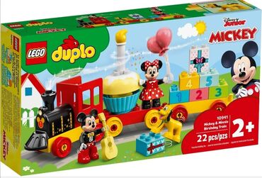 игрушки поезд: Lego Duplo 10941 Праздничный поезд 🚆 Микки и Минни рекомендованный