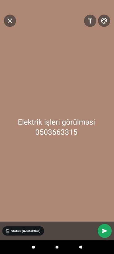 Tikinti və təmir: Elektrik işləri