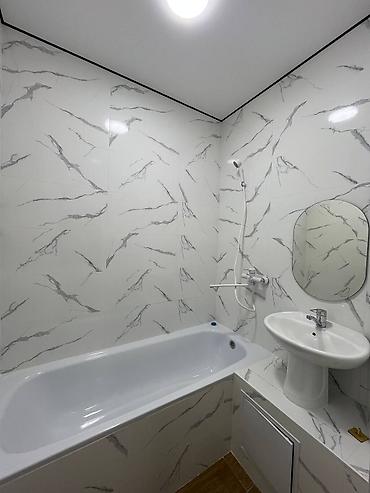 лумумбы: 3 комнаты, 65 м², Кудайберген авторынок 105 серия, 3 этаж, Евроремонт — 9