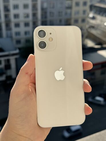 Apple iPhone: IPhone 12 mini, Б/у, 128 ГБ, Белый, 73 %