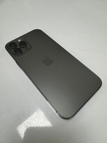 i̇phone 12 dubay: IPhone 12 Pro Max, 128 ГБ, Matte Silver, Отпечаток пальца, Face ID