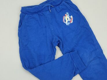 kurtki młodzieżowe chłopięce cropp: Sweatpants, Marvel, 5-6 years, 110/116, condition - Good