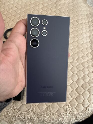 Samsung: Samsung Galaxy S24 Ultra, 256 GB, rəng - Bənövşəyi, Barmaq izi, Simsiz şarj, İki sim kartlı — 7