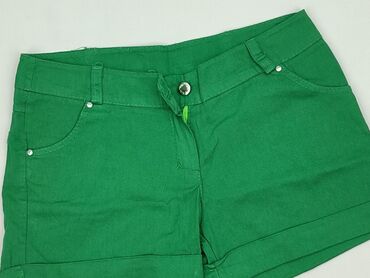 krótkie spodenki do rajstop: Denim, Shorts for women, size M (EU 38)