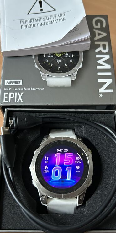 сму геология: Garmin Epix Gen 2 Sapphire. Amoled экран. Состояние околонового, носил