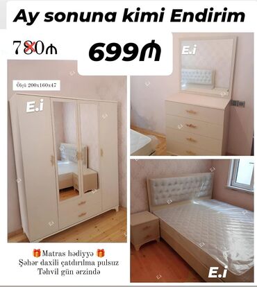 3 kq tort nece neferlikdir: *Yataq dəsti / Yataq otağı mebeli 699 AZN 💥* ✔️Rəng seçimi var ✔️