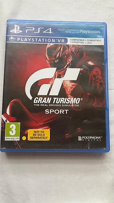 camera sony: PS4 üçün Gran Turismo Sport (Blu-ray disk) - Platforma: PlayStation 4 — 1
