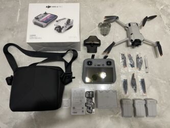 дрон для сельского хозяйства цена: DJI Mini 4 Pro Fly More Combo (249 г) - расширенный комплект для