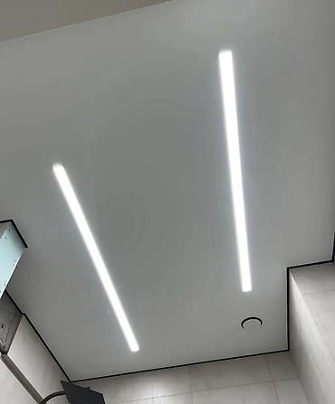 Натяжной потолок: Натяжной потолок Глянцевое, Матовое, 3D потолки Гарантия, Бесплатная консультация, Бесплатный замер — 4