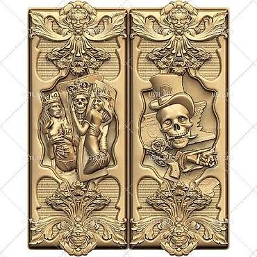 Нарды: Нарды с художественной резьбой - Эксклюзивные резные нарды с богатым — 3