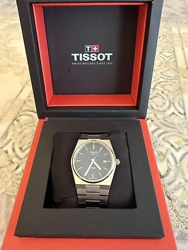 pobeda saat: İşlənmiş, Qol saatı, Tissot, rəng - Gümüşü — 1