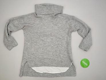 sweter dekolt v: Golf damski, rozmiar M — 2