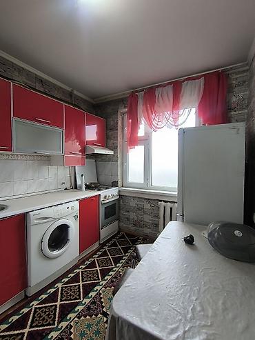 нарынская область город нарын: 3 комнаты, 58 м², 1000 мелочей 104 серия, 4 этаж, Старый ремонт — 4