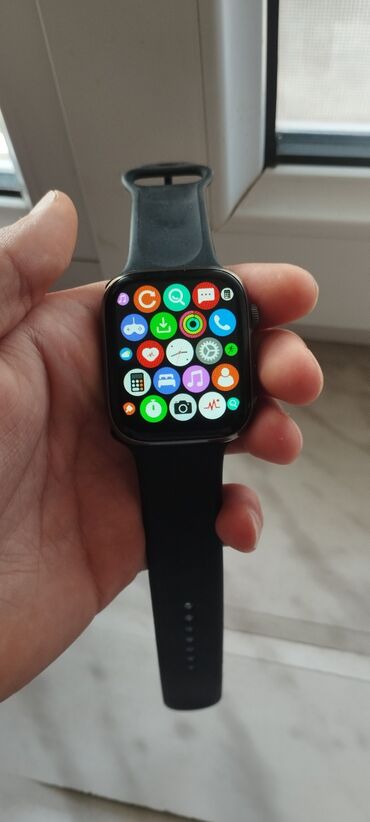 Yeni, Smart saat, Xiaomi, Sensor ekran, rəng - Qara