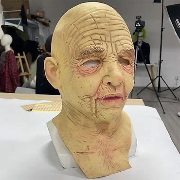 Proizvodi za Odrasle: Realistične lateks/silikonske maske za lice – lik starijeg muškarca - — 20