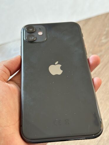 icloud iphone: IPhone 11, Б/у, 64 ГБ, Черный, 80 %
