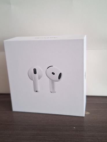 Кулакчындар: Apple AirPods (4 ‑го поколения) — новые оригинал полный комплект — 1