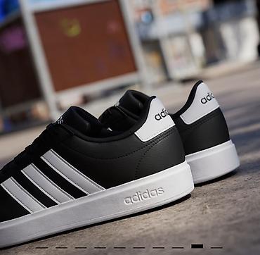 обувь токмок: Мужские кроссовки, 44, 45, Adidas, Новый, цвет - Черный — 8