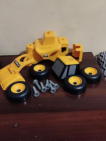 Oyuncaqlar: CAT/Caterpillar uşaq oyuncağı – sökülüb-yığılan mini yükləyici — 2