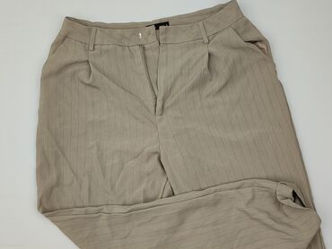 spodnie lidl damskie: Material trousers for women, size L