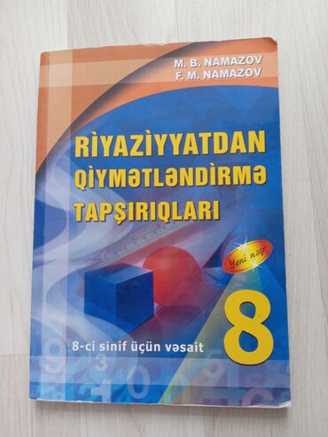8 ci sinif informatika metodik vesait: 📘Riyaziyyat NAMAZOV 8 ci sinif test vəsaiti- - 2 AZN 📘Riyaziyyat DİM