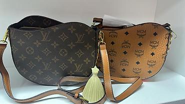 Классические сумки: Классическая сумка, Louis Vuitton, Материал: Замша, Регулируемый ремень, Женские — 61