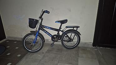 Velosipedlər: Uşaq velosipedi – Pilot Star, 16" təkərlər - Rəng: qara-mavi - Ölçü — 2