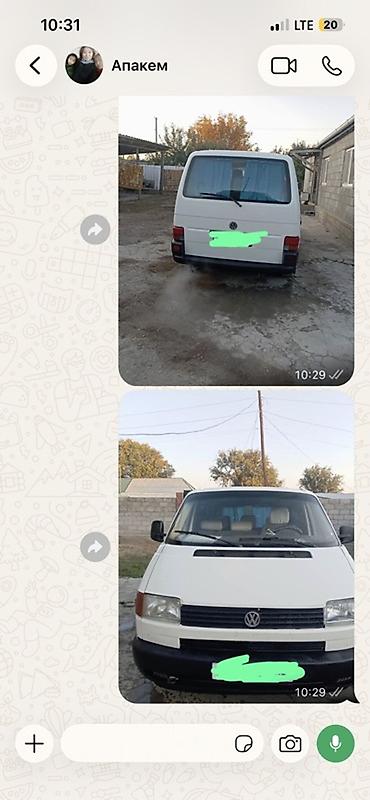 one stop: Volkswagen Transporter: 2002 г., 2.2 л, Механика, Газ, Бус — 1