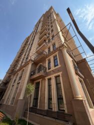 продам квартиру французский квартал бишкек: 1 комната, 54 м², Элитка, 13 этаж, Дизайнерский ремонт